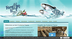 Desktop Screenshot of forellenhof-themar.de